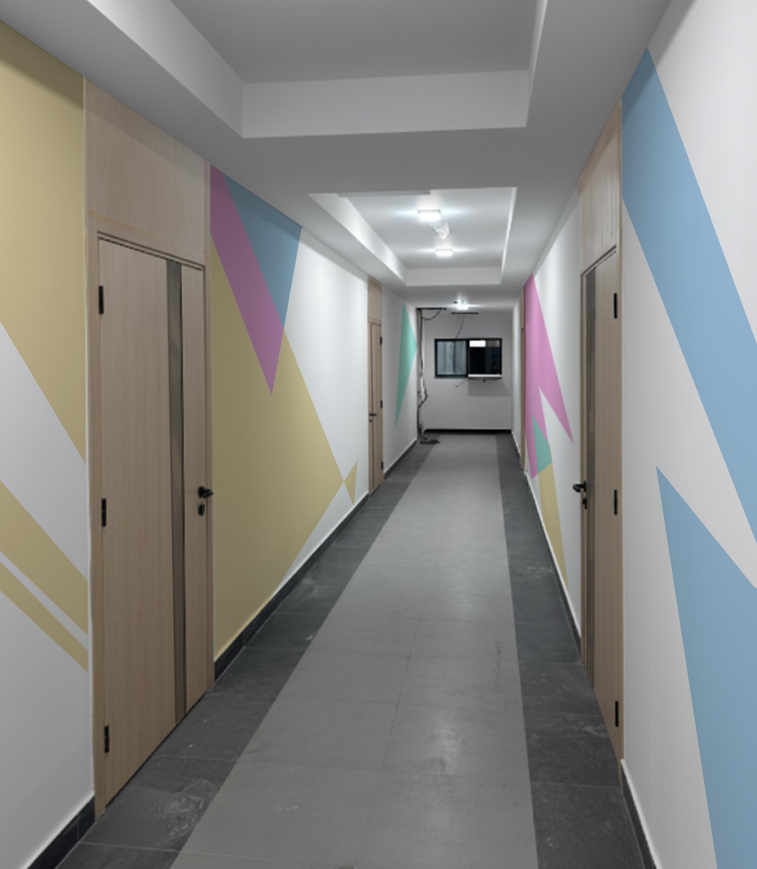 Virtus International School kampusi koridori